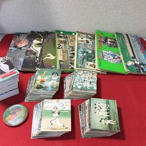 ☆希少！カルビー株式会社 プロ野球カード まとめ 当時物 1974年度版など 裏面枠無し おまけ付き レトロ ゆうパック820円 管理番号19