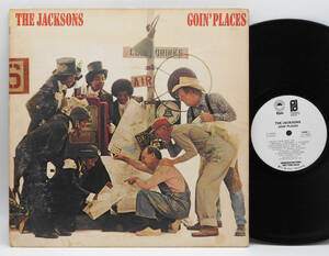 ★US ORIG 白プロモ LP★THE JACKSONS/Goin