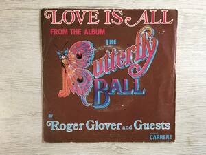 ROGER GLOVER AND GUESTS LOVE IS ALL フランス盤