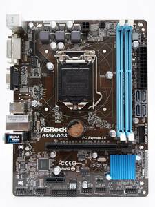 中古 ASRock B95M-DGSマザーボード Intel B85 DDR3 LGA 1150