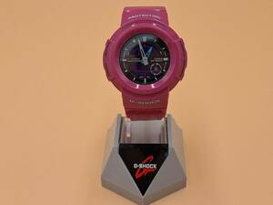 【未使用】 CASIO カシオ G-SHOCK Gショック AW-582SC クレイジーカラーズ ピンク Crazy Colors 希少 アナデジ ショッキングピンク