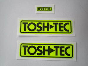 TOSHITEC ステッカー 3枚セット