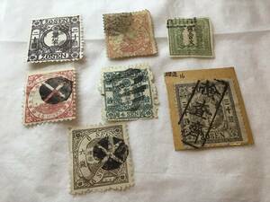 色々な切手　龍切手　鳥切手　桜切手　模造　(2024110(⑨