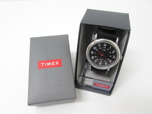 未使用品 TIMEX タイメックス アナログ時計 ブラック 箱付 ☆AC23450