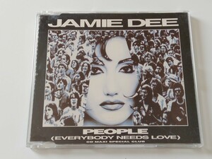 【希少MAXI/仏盤】JAMIE DEE / PEOPLE(Everybody Needs Love) Radio mix,Club mix,Pop mix,Album mix CD AIRPLAY FRANCE 851249-2 94年盤
