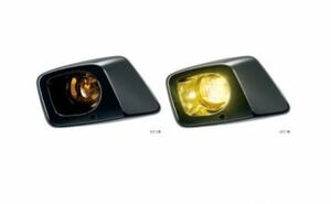 新品未使用 ホンダ フィット 純正 ＬＥＤフォグライトガーニッシュセット(左右セット)【イエロー】 GR/GS e:HEV RS　HONDA 