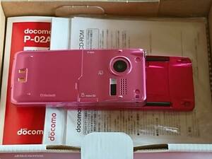 P-02A docomo 電池新品 Panasonic VIERA ピンク Bluetooth ドコモ