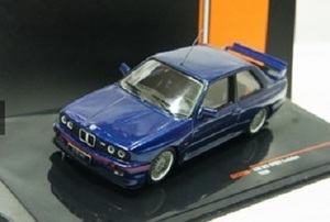 1/43 IXO BMW Mシリーズ スポーツ M3 Sport Evolution E30 メタリック ブルー metallic-dark blue 1990 1:43 新品 梱包サイズ60