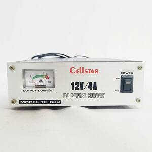 【C7587】　CELLSTAR　セルスター　TE-630　直流安定化電源　ホー厶電源　通電OK　動作品　