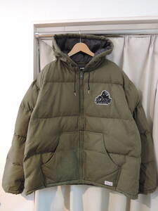 X-LARGE XLARGE エクストララージ ACTIVE DUCK PUFFER JACKET オリーブ XL 大ヒットアイテム 最新人気 再値下げしました！