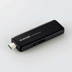 外付けポータブルSSD 500GB USB3.2(Gen2)対応 読み込み最大1000MB/sの高速データ転送 PlayStaion5対応: ESD-EMH0500GBK