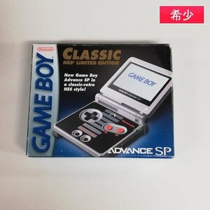 gA202a [箱説有] 海外版 GBASP 本体 ゲームボーイアドバンスSP クラシック NES リミテッド エディション | X