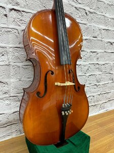 □t2482　中古★MUSIKINSTRUMENTENFABRIK　REGHIN　4/4　チェロ　セミハードケース付き