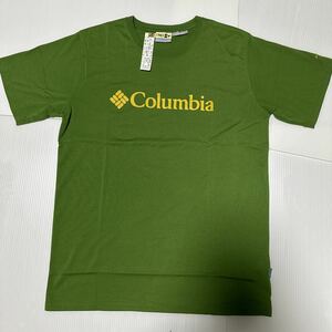 Columbia コロンビアTシャツ ロゴ グリーン