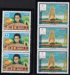 ■ミレニアムほか（セネガル）未使用切手６種　t1526