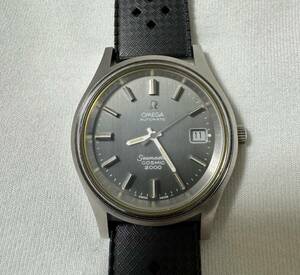 OMEGA Seamaster COSMIC2000 166.128 シーマスター コスミック 難あり品 グレー ワンピースケース