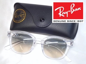 5042[A]ケース付き♪【Ray-Ban◆レイバン】サングラス/グラデーション/クリアフレーム/RB4324-F 6447/32 50□21 150 2N