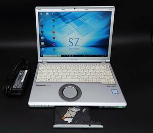 良品 CF-SZ6RDQVS COREi5　高速SSD256GB 大容量8GBメモリー スーパーマルチ W10Pro(Ver22H２) MS officePro2021