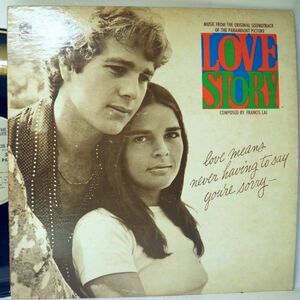 【検聴合格】1970年・良盤・音楽：フランシス・レイ「US盤・映画 :ある愛の詩 LOVE STORY」【LP】