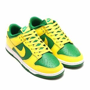 NIKE DUNK LOW REVERSE BRAZIL APPLE GREENナイキ ダンクロー リバースブラジル アップルグリーンDV0833-300 DUNK BRAZIL定価13200円26.5cm