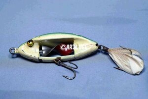 VINTAGE CHIPPEWA WOODEN LURE 3
