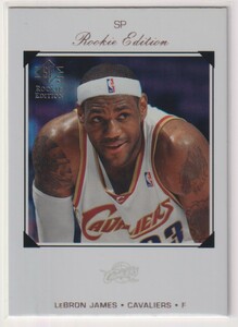 NBA LEBRON JAMES 2007-08 UD UPPER DECK SP ROOKIE EDITION BASKETBALL No. 193 レブロン・ジェームス LAKERS 現 レイカーズ 