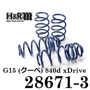 H＆Rダウンサス　G15 (クーペ) 840d xDrive