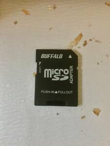未使用・株式会社バッファロー・icroSDメモリーカードに同梱されている変換アダプタ・ｋ1106316976