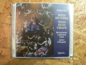 輸入盤CD パレストリーナ ミサアヴェマリア/ミサベアタVirgine