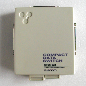 ELECOM コンパクトデータスイッチ DTSC-232