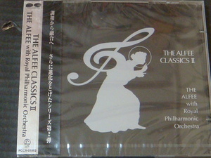 THE ALFEE/アルフィー「THE ALFEE CLASSICS Ⅱ ROYAL PHILHARMONIC ORCHESTRA」CD 未開封