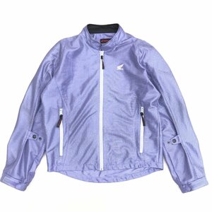 ◆HONDA ホンダ シースルーUVジャケット LL 紫 ライディングジャケット ライダース ツーリング 肩肘プロテクター 春夏用 特大 大きい 2L XL