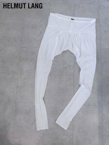 HELMUT LANG ヘルムートラング SW1509 変形パンツS/変形イージーパンツ/変形サルエルパンツ/白 ホワイト/USA製/メンズ/程度良好