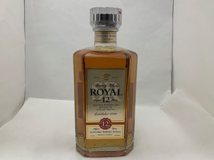 ☆1000円スタート☆ 【未開栓】　サントリー　SUNTORY　ローヤル　12年　スリムボトル　銀ラベル　660ml　40％ ◆24501