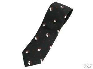 新品 ギャングスタービル GANGSTERVILLE GSV-20-AW-GO4 Burlesque Tie/バーレスクタイ シルク　ネクタイ black