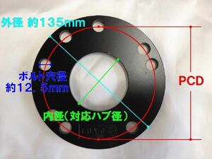 JDM ハイクオリティーホイールスペーサー JHS-R03 内径 56mm PCD P-100 厚さ 3mm スバル・ホンダ・ミツビシ車 の一部 その他