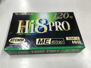 FUJIFILM　Hi8PRO　ビデオカセットテープ　120分　スリムケース　1本