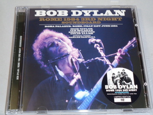 BOB DYLAN/ROME 1984 3RD NIGHT　SOUNDBOARD　2CD
