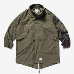 美品 WTAPS 2020ss W51 / JACKET. COTTON. WEATHER OD M / モッズコート m51 m65 ダブルタップス jungle buds wmill フィッシュテール