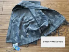 【希少Wクリーニング済 dries van noten インド刺繍 ストール