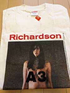 Supreme シュプリーム 03SS Richardson リチャードソン TERA PATRICK A3 Tee　フォト　Tシャツ サイズL 白 