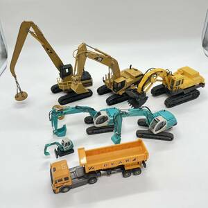 KOTATSU Diapet NORSCOT TOMY 他 CAT KOBELCO 重機 ダンプ 7点セットショベルカー おもちゃ ミニカー 