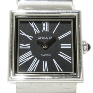 CHANEL(シャネル) 腕時計 マドモアゼル レディース 黒