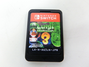 4351PNZ◎Nintendo ニンテンドー Switch スイッチ ソフト ルイージマンション3 ソフトのみ◎中古