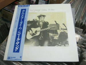 NEIL YOUNG ニール・ヤング / COMES A TIME 帯付LP DAVID BRIGGS BEN KEITH NICOLETTE LARSON CRAZY HORSE SPOONER OLDHAM J.J.CALE 