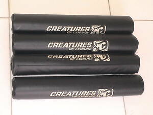 【良品】クリエーチャーズ/CREATURES ★キャリアパット/プロテクター★ブラック 45cm ★4本セット/USED