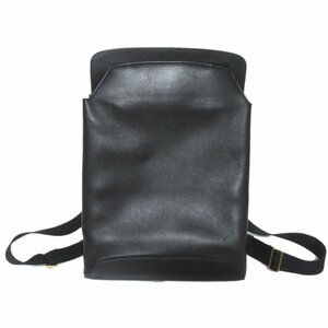 美品 THE ROW ザロウ Moulded Leather Backpack レザー リュックサック デイパック バックパック ブラック