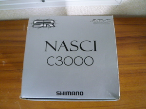 ☆中古品保管品/SHIMANO/シマノ/NASCI/ナスキー/スピニングリール/ C3000/SD84E//釣り具/フィッシング用品/激安1円スタート☆