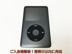 【1円】Apple iPod classic 本体 160GB A1239 ブラック 未検品ジャンク アイポッド クラシック H03-1002rm/F3