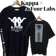 Kappa × A.Four Labs サイドリブロゴ コラボTシャツ XL